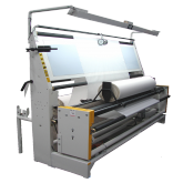 máquina revisar medir acondicionar tecidos