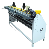 Máquina enrolar medir tecidos