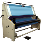 máquina inspeção medição acondicionamento tecido